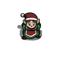 Female X-mas elf 2 by Hammertheshark